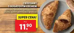 Lidl Croissant s nugátovým krémem nabídka