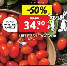 Lidl CHERRY RAJČATA DATLOVÁ nabídka