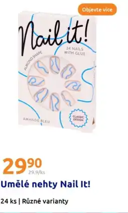 Action Umělé nehty Nail It! nabídka