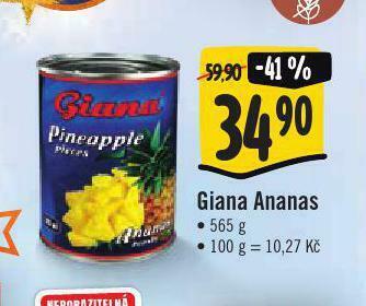 Jip Giana ananas nabídka
