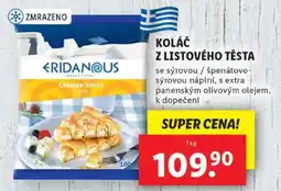 Lidl ERIDANOUS Koláč z listového těsta nabídka
