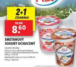 Lidl Pilos SMETANOVÝ JOGURT OCHUCENÝ nabídka