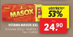 Lidl Vitana masox XXL nabídka