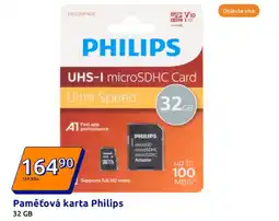 Action Paměťová karta Philips nabídka
