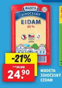 Lidl Madeta Jihočeský eidam nabídka