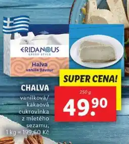 Lidl ERIDANOUS Halva vanilla flavour nabídka