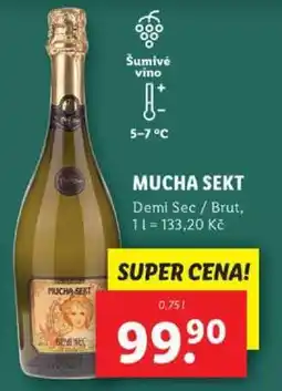 Lidl Mucha sekt nabídka