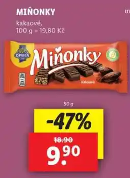 Lidl Miňonky nabídka