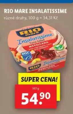 Lidl RIO mare Insalatissime nabídka