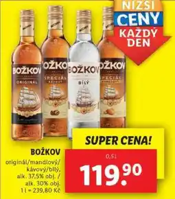 Lidl Božkov nabídka