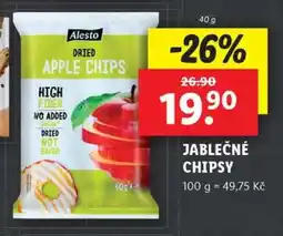 Lidl Jablečné chipsy nabídka