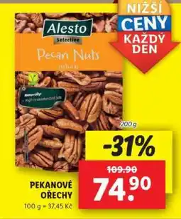 Lidl PEKANOVÉ OŘECHY nabídka