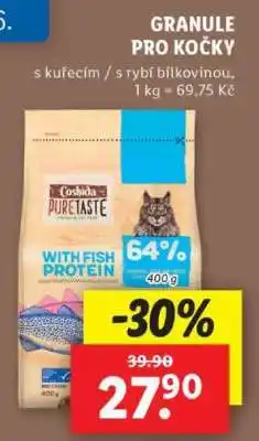 Lidl Coshida Pure Taste Granule pro kočky nabídka