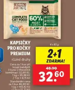 Lidl KAPSIČKY PRO KOČKY PREMIUM nabídka