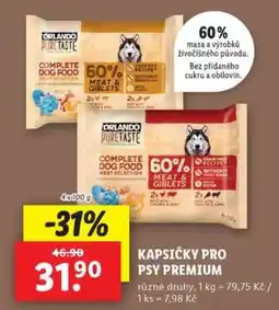 Lidl KAPSIČKY PRO PSY PREMIUM nabídka