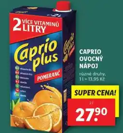 Lidl Caprio plus Pomeranč nabídka