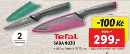Lidl Tefal SADA NOŽŮ nabídka