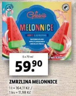 Lidl ZMRZLINA MELONNICE nabídka