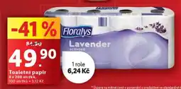 Lidl Floralys Lavender Toaletní papír nabídka