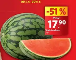 Lidl VODNÍ MELOUN nabídka
