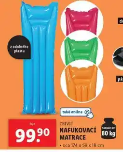 Lidl CRIVIT Nafukovací matrace nabídka