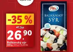 Lidl Balkánský sýr nabídka