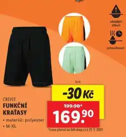 Lidl CRIVIT FUNKČNÍ KRAŤASY nabídka