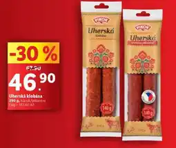 Lidl Uherská klobása nabídka