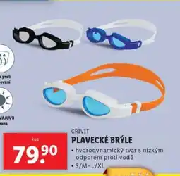 Lidl CRIVIT PLAVECKÉ BRÝLE nabídka