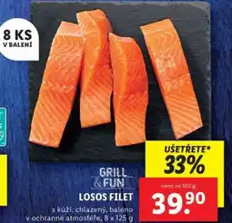 Lidl GRILL & FUN LOSOS FILET nabídka