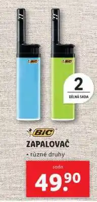 Lidl BiC zapalovač nabídka