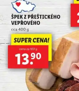 Lidl ŠPEK Z PŘEŠTICKÉHO VEPŘOVÉHO nabídka