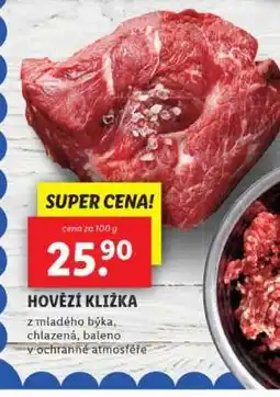 Lidl Hovězí kližka nabídka