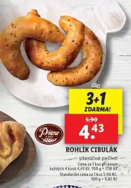 Lidl Rohlík cibulák nabídka
