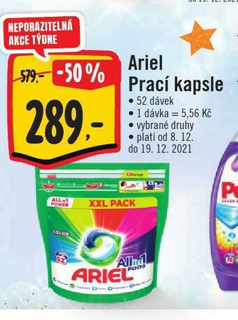 Jip Ariel prací kapsle nabídka