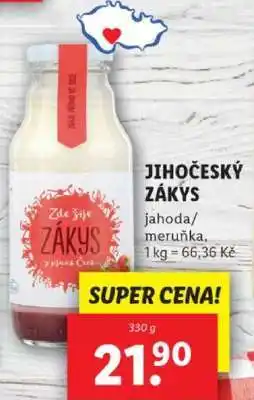 Lidl Jihočeský zákys nabídka