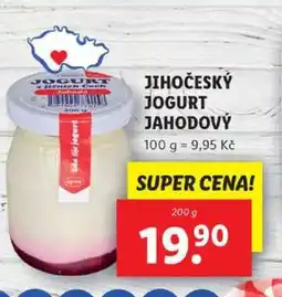 Lidl Jihočeský Jogurt Jahodový nabídka