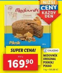 Lidl Medovník Original Piknik / Pikao nabídka