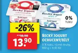 Lidl Řecký jogurt ochucený/bílý nabídka