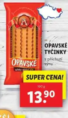 Lidl OPAVSKÉ TYČINKY nabídka