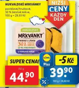 Lidl Hukvaldské mrkvánky nabídka