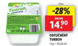 Lidl Odtučněný tvaroh nabídka