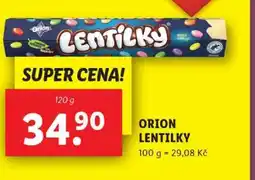 Lidl Orion Lentilky nabídka