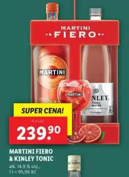 Lidl MARTINI FIERO & KINLEY TONIC nabídka