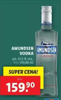 Lidl Amundsen Vodka nabídka