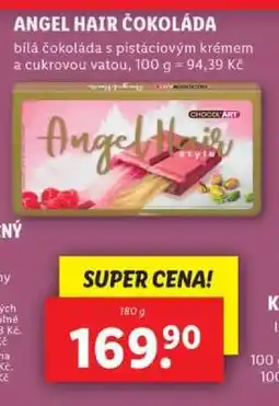 Lidl ANGEL HAIR ČOKOLÁDA nabídka