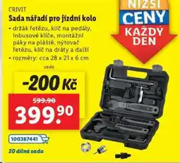 Lidl CRIVIT Sada nářadí pro jízdní kolo nabídka