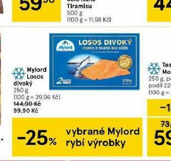 Tesco Mylord losos divoký nabídka
