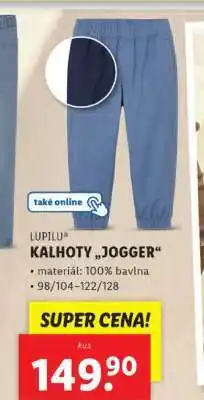 Lidl LUPILU KALHOTY „JOGGER“ nabídka