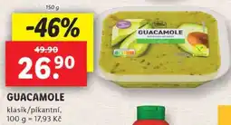 Lidl Guacamole nabídka